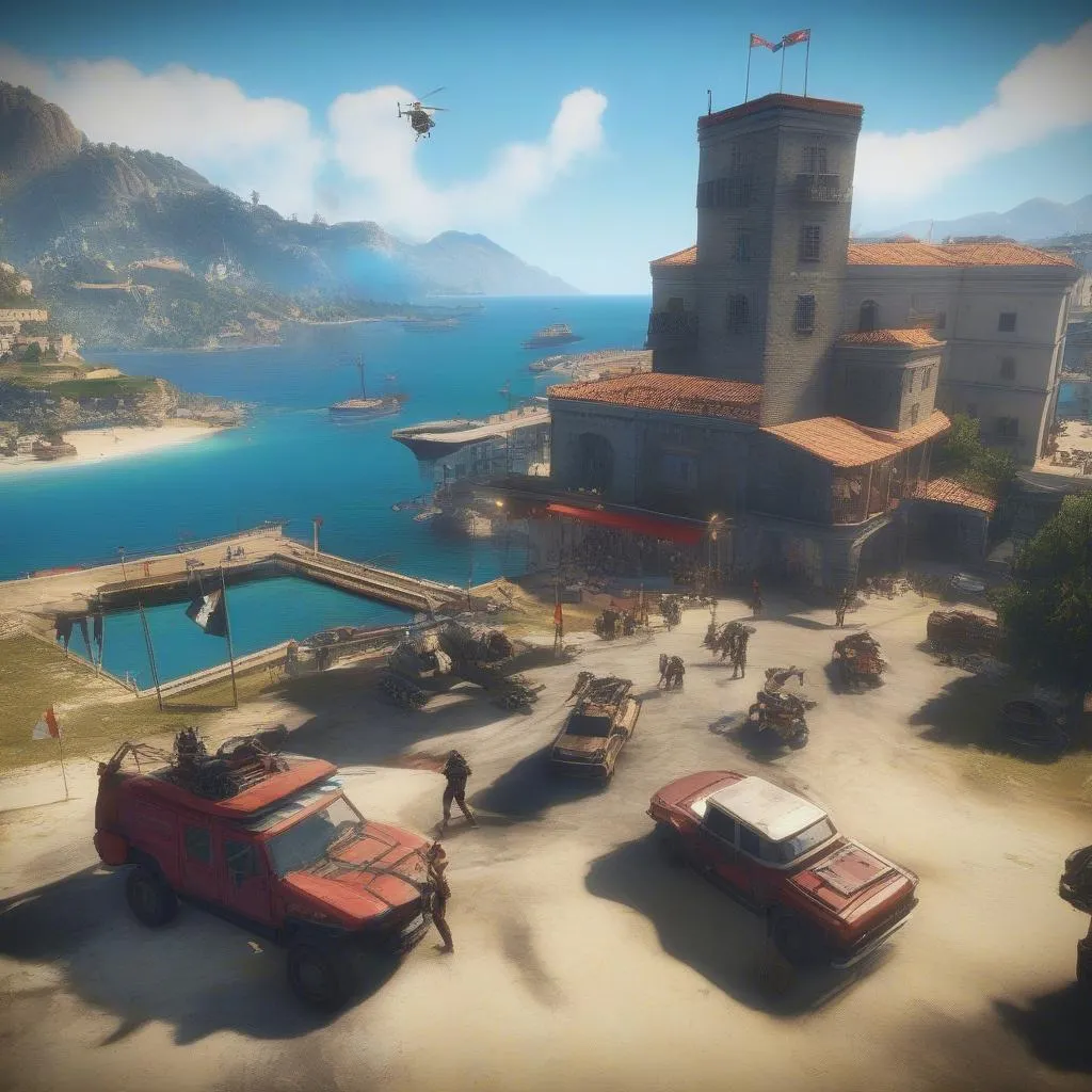 QG des rebelles dans Just Cause 3