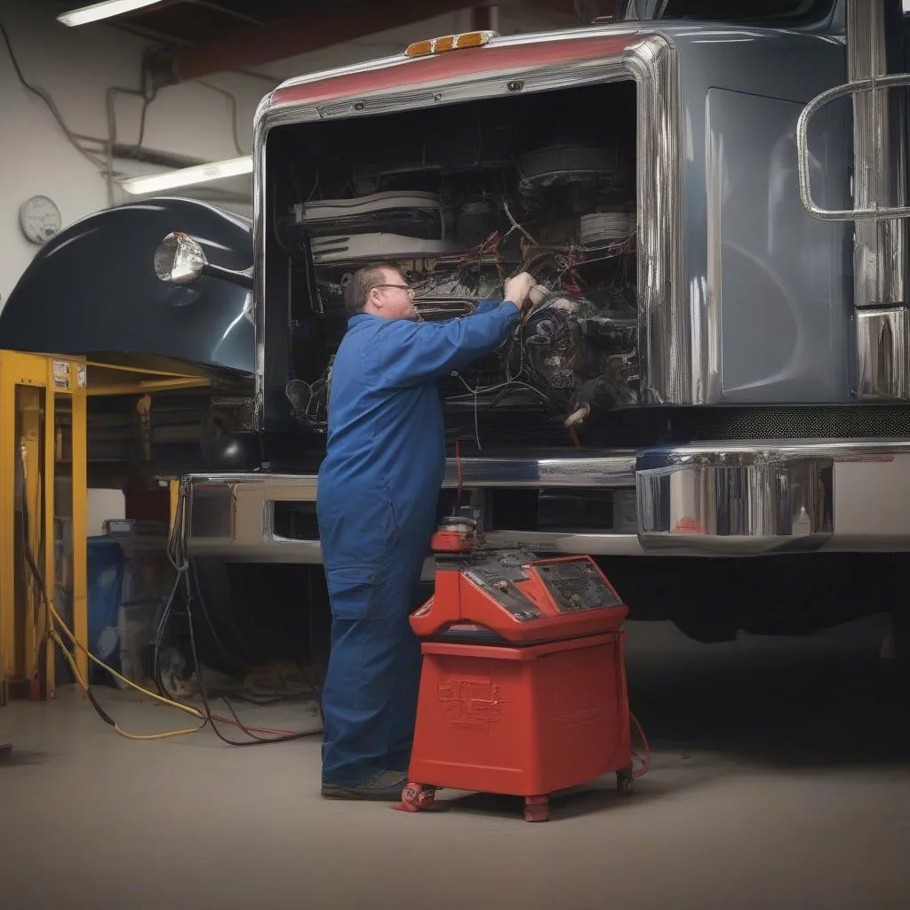 Atelier de réparation automobile avec technicien qualifié pour la réinitialisation du CECU