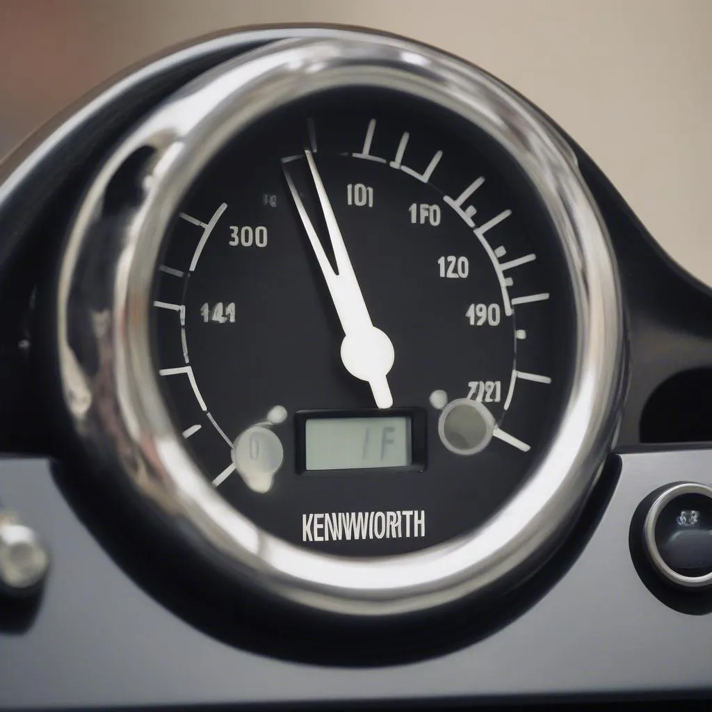 Kenworth speedometer gauge