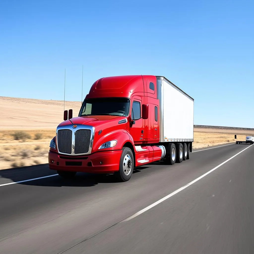 Kenworth T660 2008 on the road