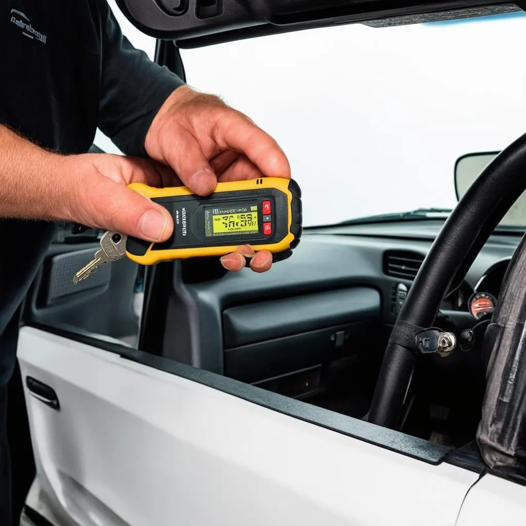 Programming a new key for a Chevrolet Silverado 1500