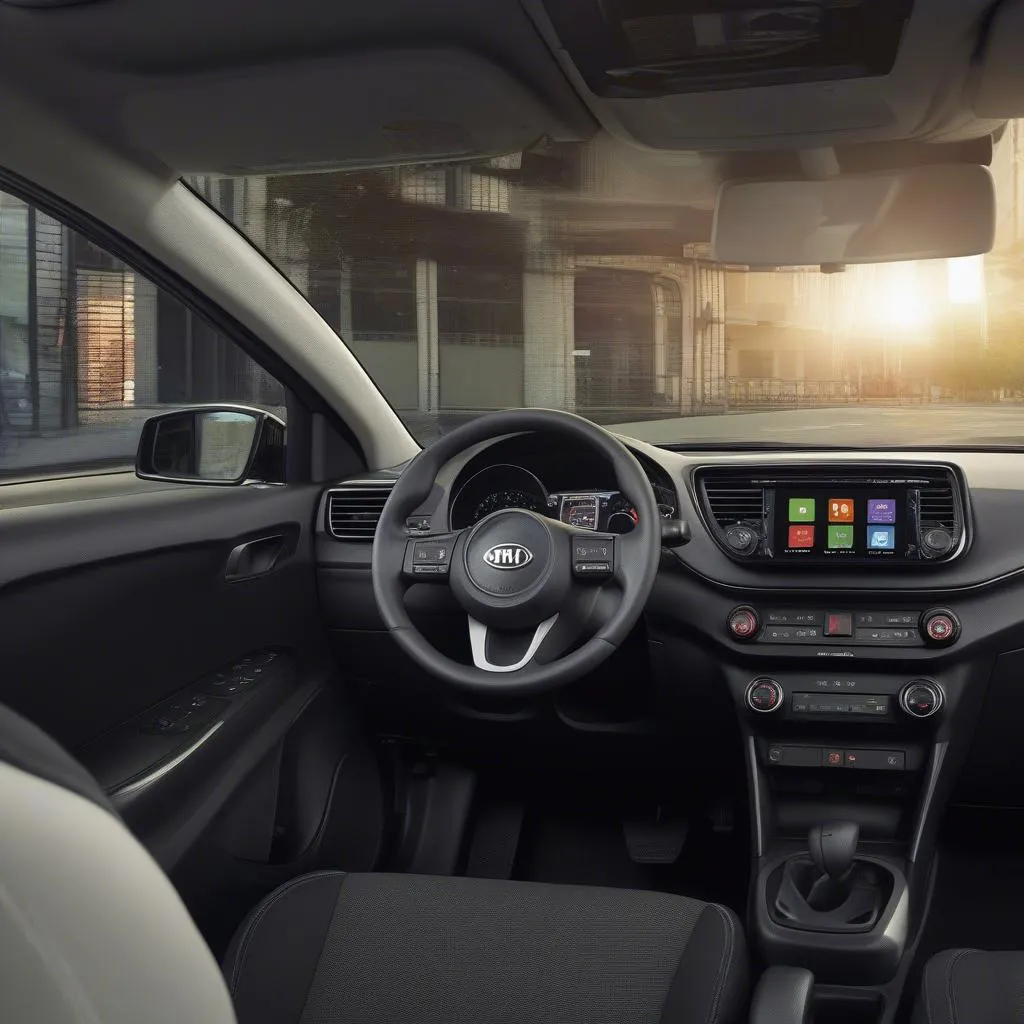 Interior Kia Rio Hatchback