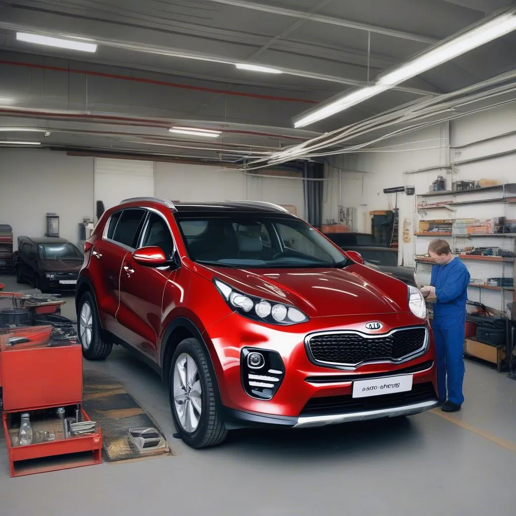 Kia Sportage 2010 Maintenance