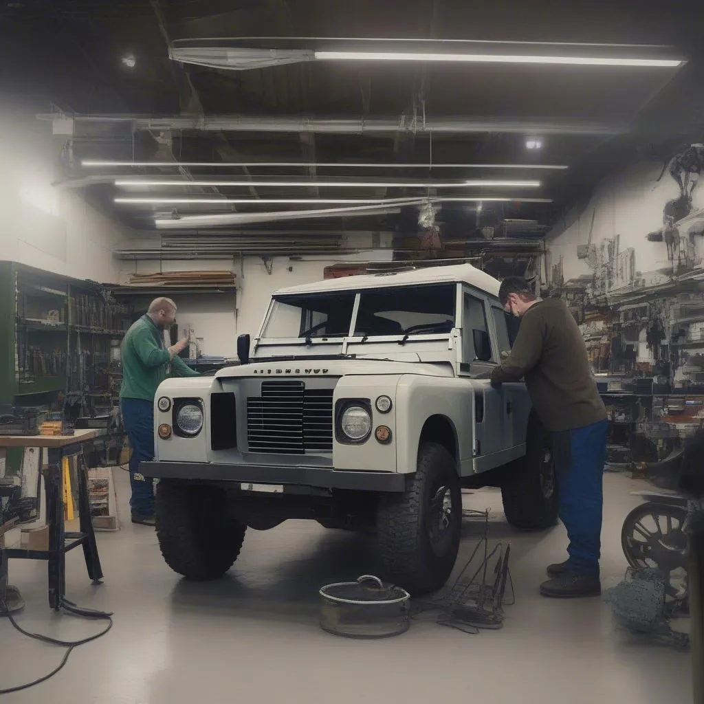 Atelier de Réparation Land Rover