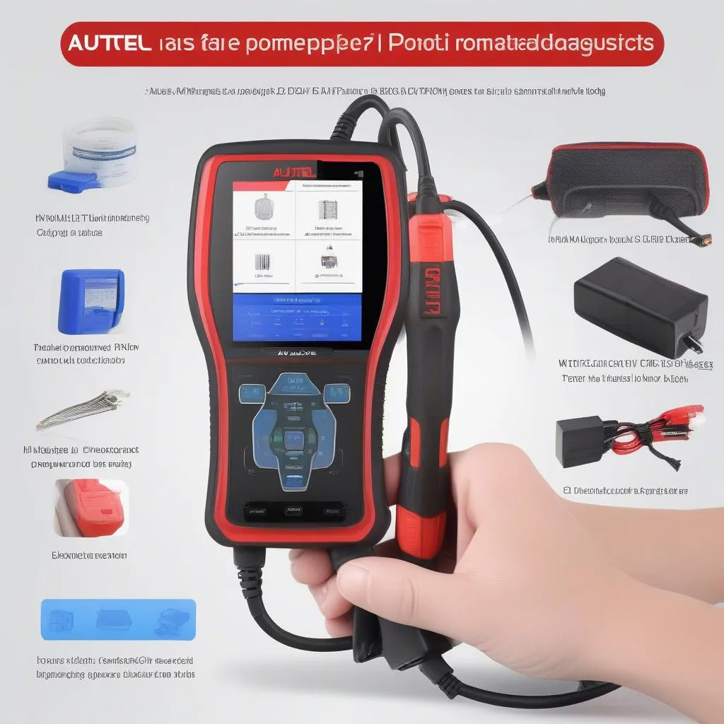 Autel Lares Pompéi 6 : un outil de diagnostic pour les professionnels de l'automobile