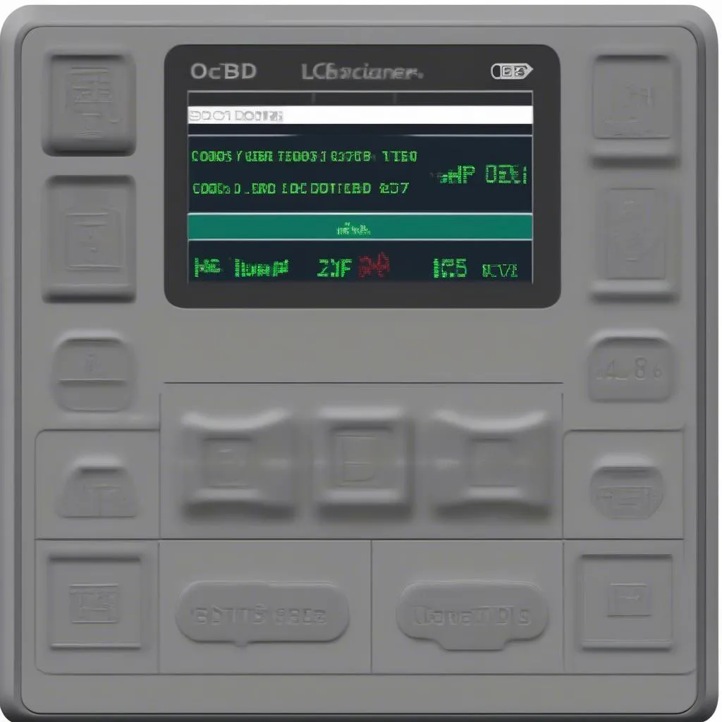 Launch OBD Scanner Screen