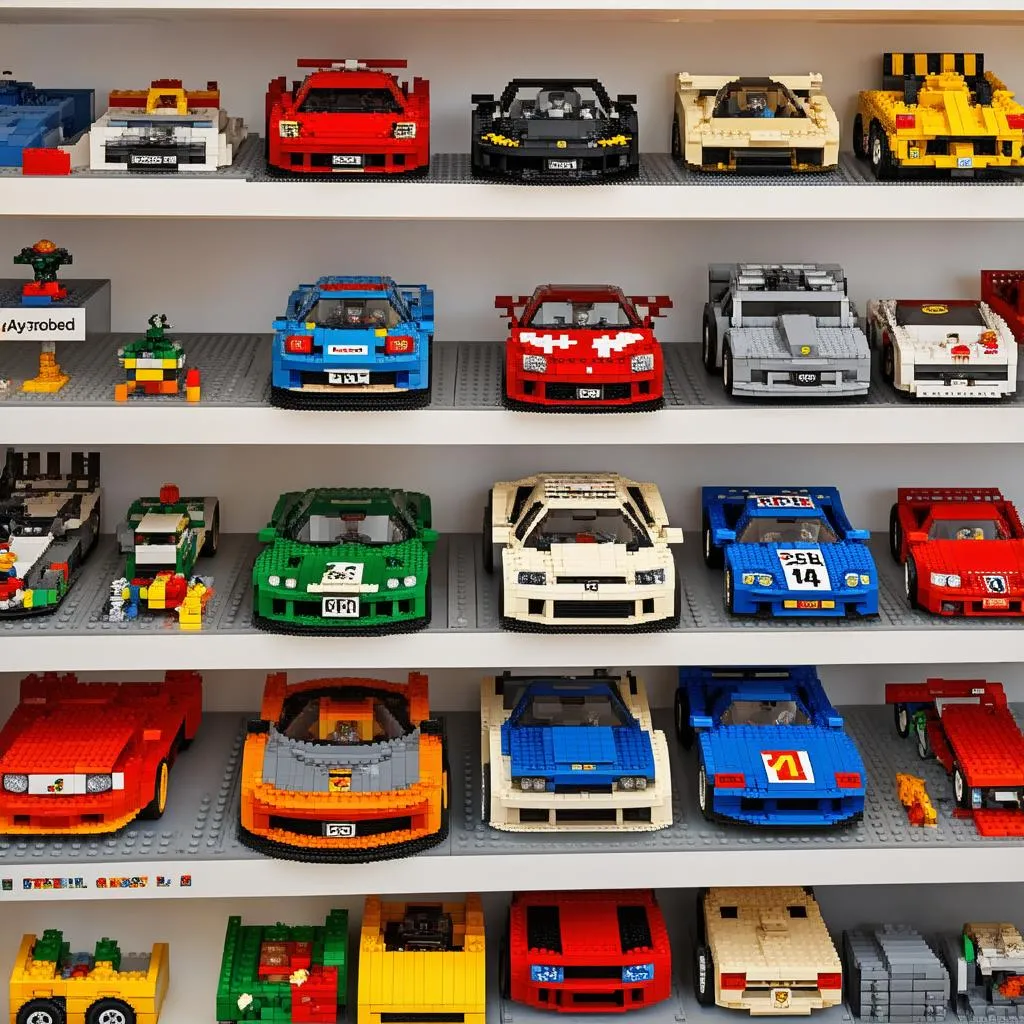 Lego car collection