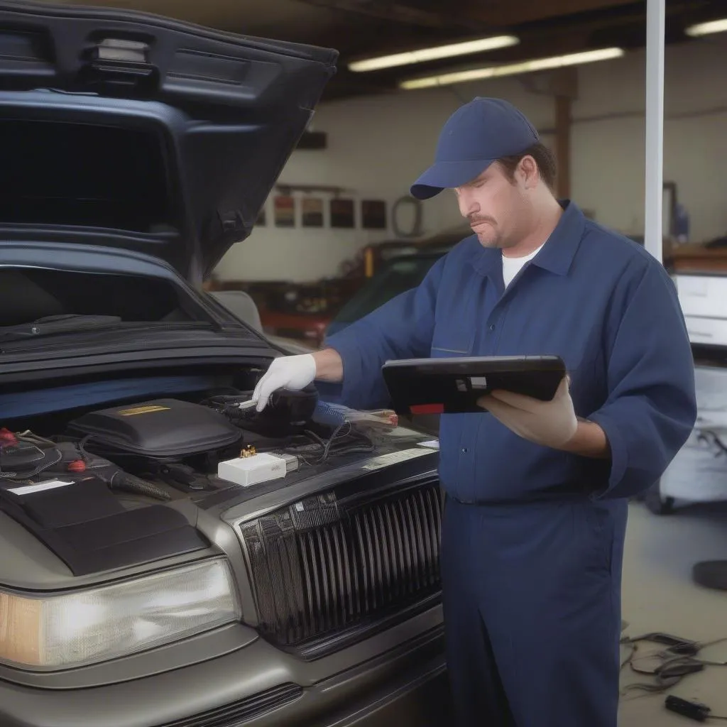 scanner lincoln town car