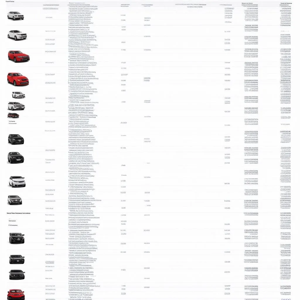 Liste de voitures avec une assurance abordable