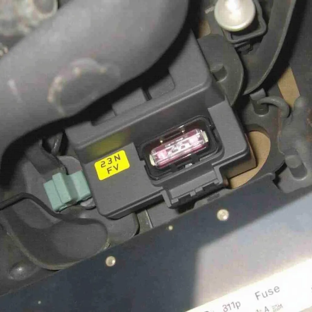 Localisation du fusible OBD sur Ford Ranger 2002