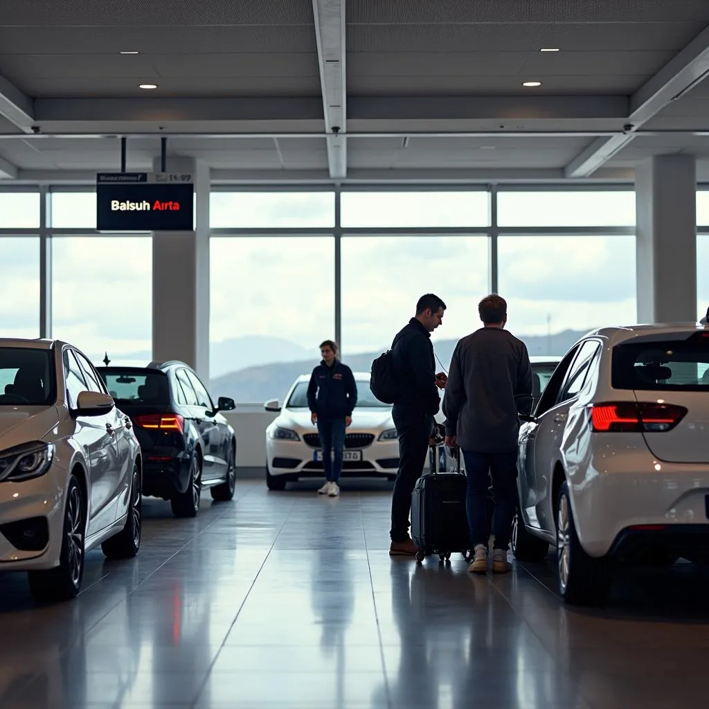 Location de voiture à l'aéroport d'Édimbourg