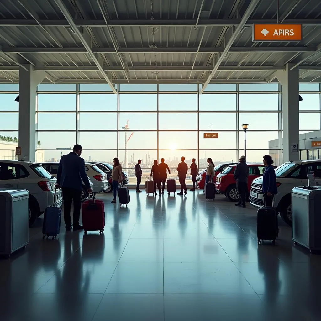 Location de voiture à l'aéroport international de Los Angeles