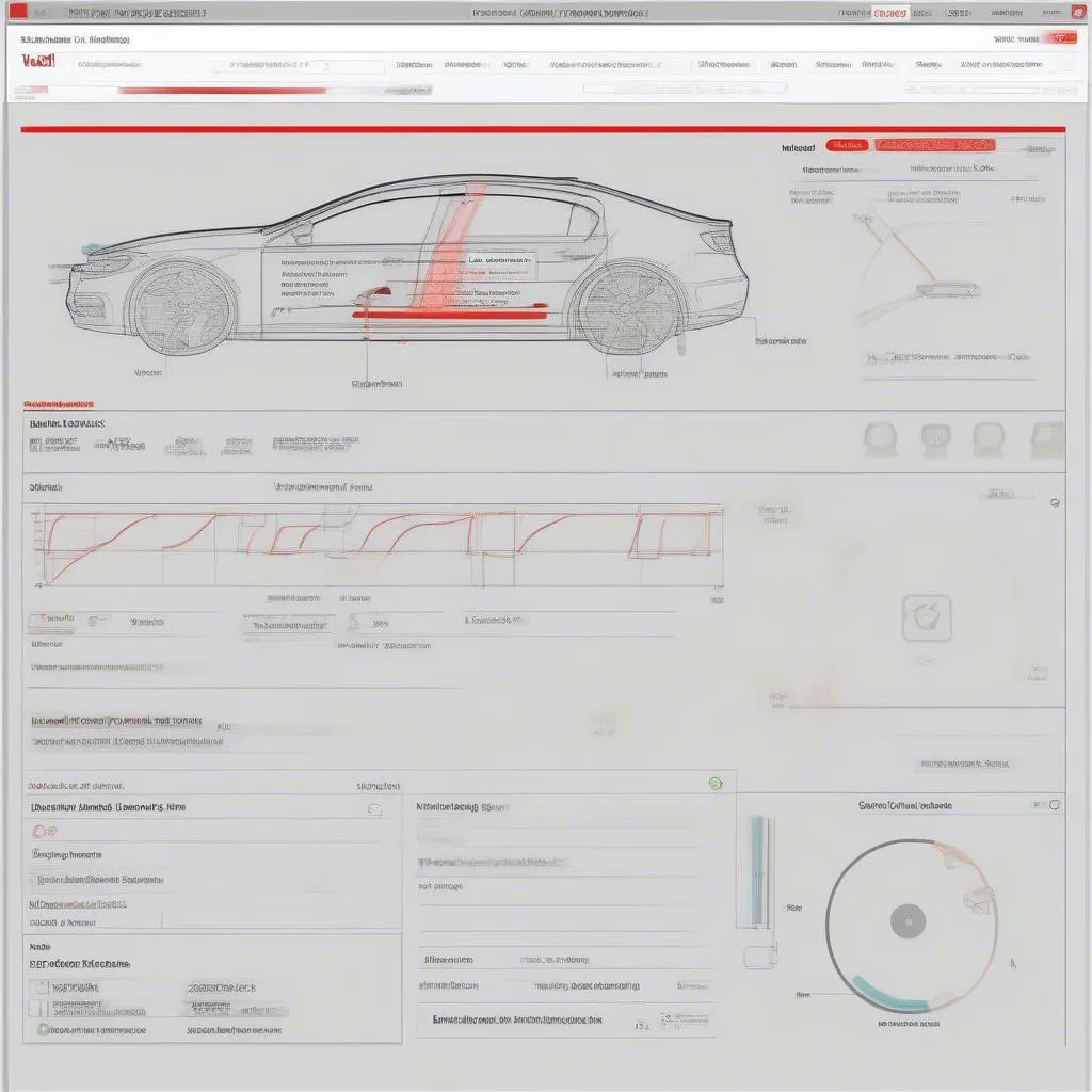 Autel diagnostic software interface