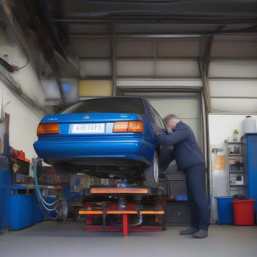 inspection de voiture