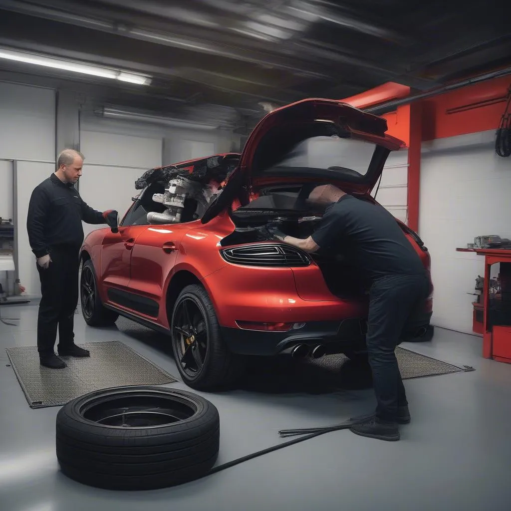 Porsche Macan Air Suspension Repair