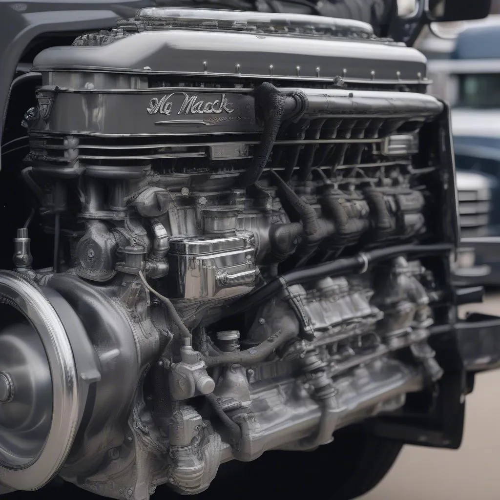 Mack E9 V8 Engine