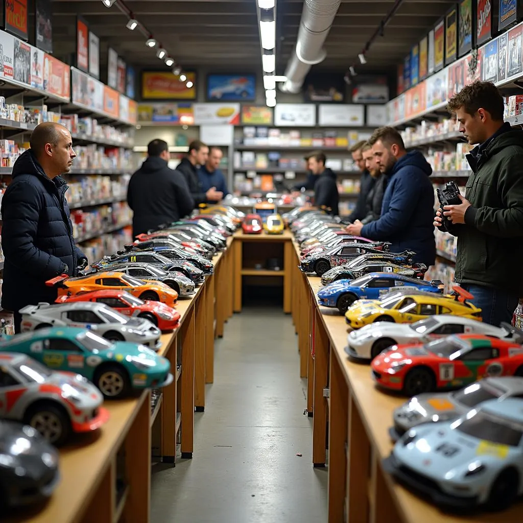 Boutique de voitures télécommandées à Paris