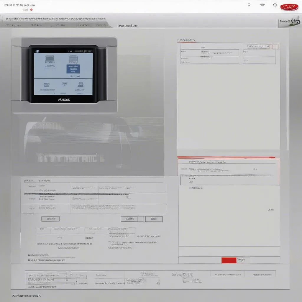 Dealer Scanner connecté au port OBD-II d'un Mazda CR7 2014