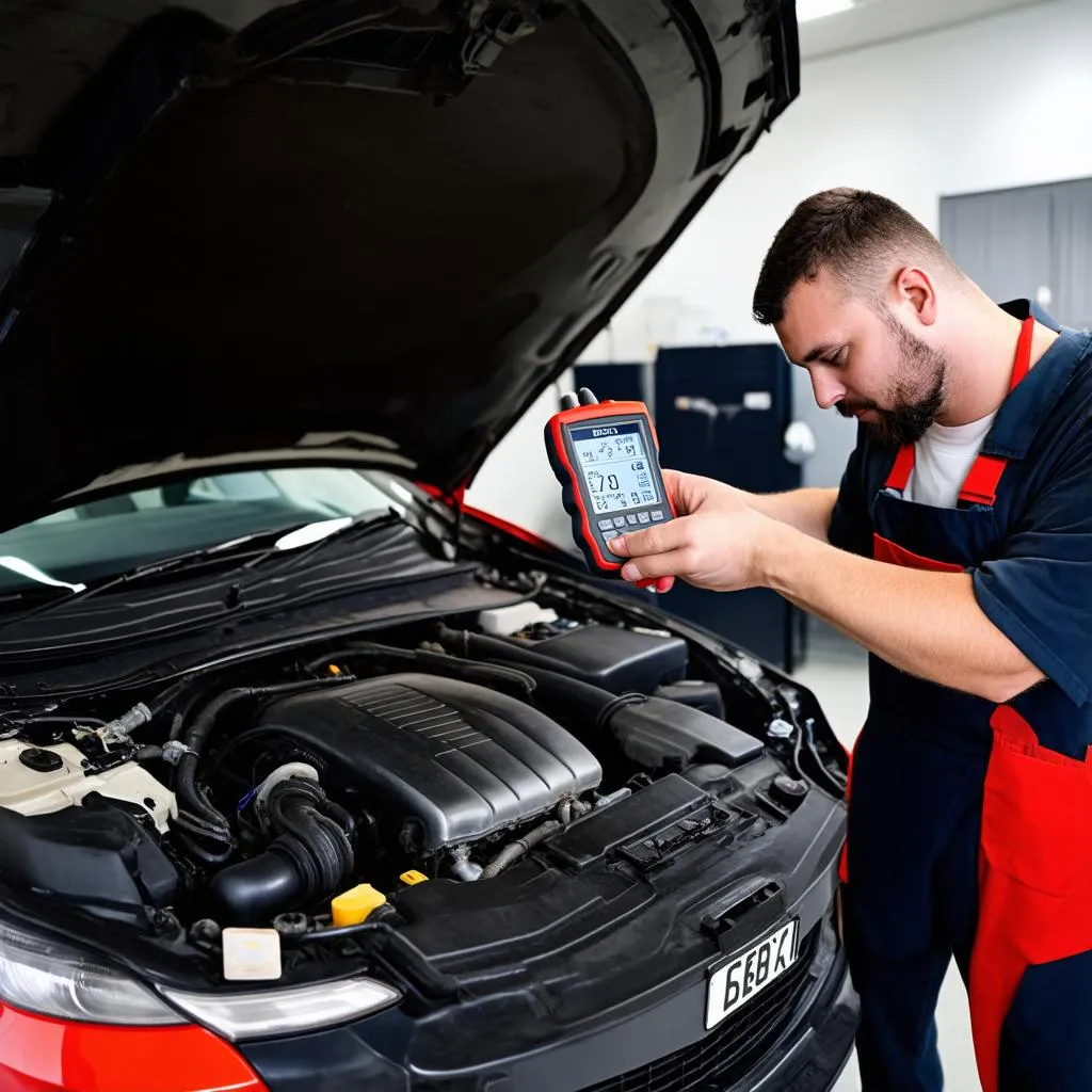 mécanicien automobile diagnostic