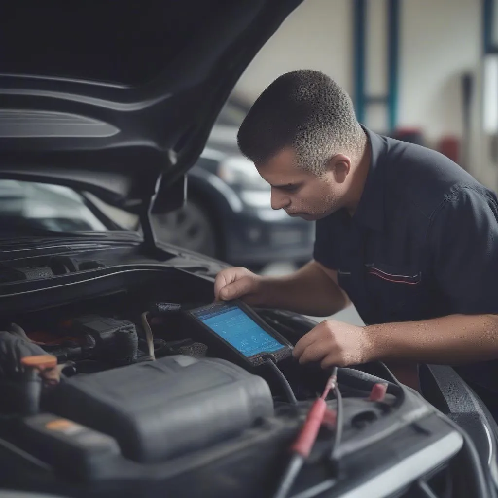 Repairing Car