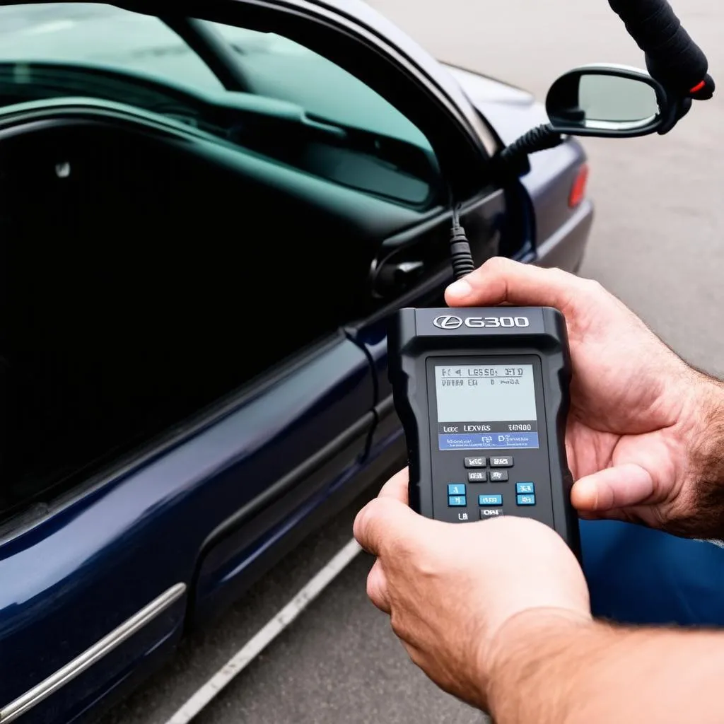 OBD Scanner in Use