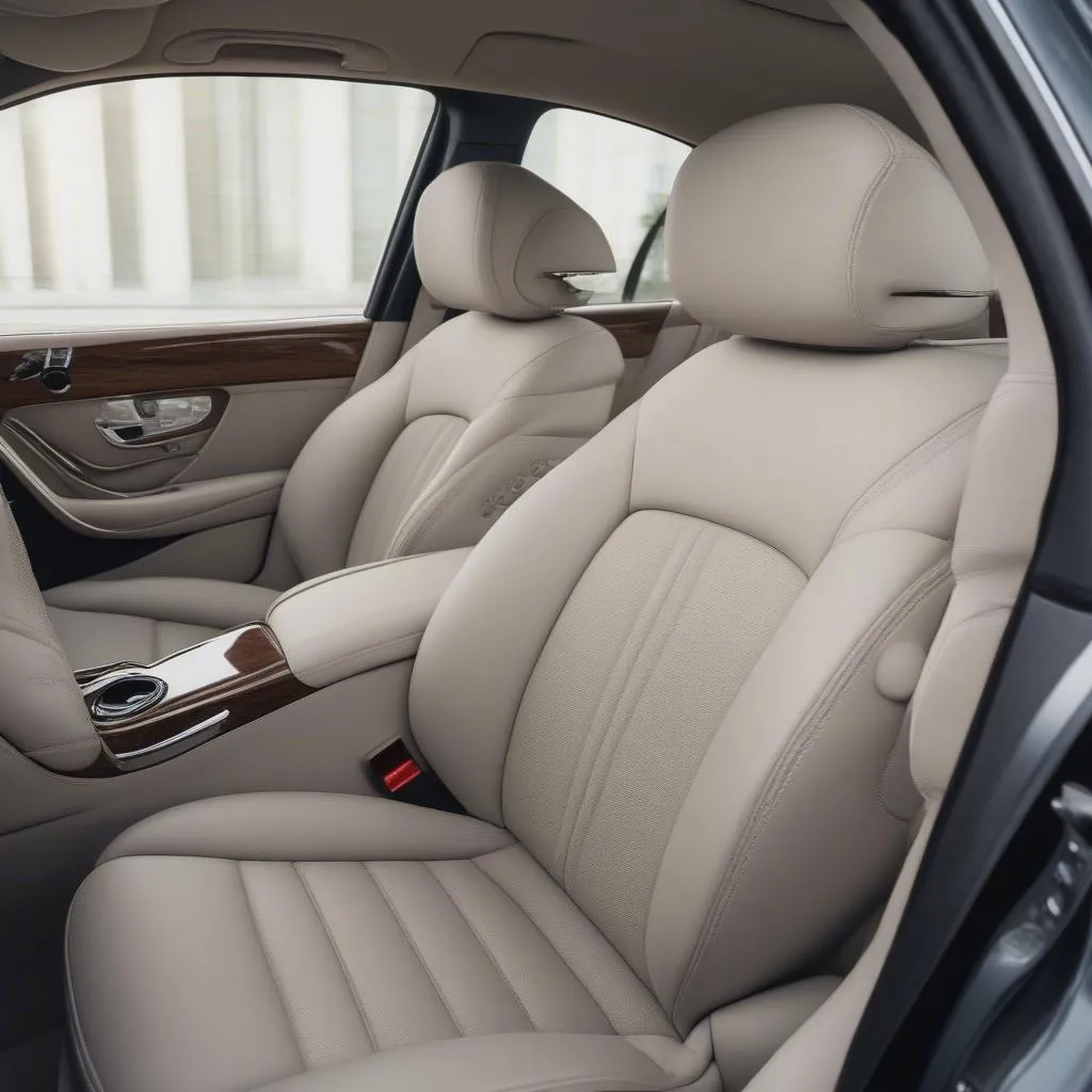 Mercedes Benz W209 Interior