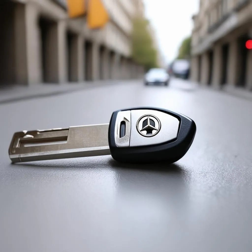 Mercedes car key