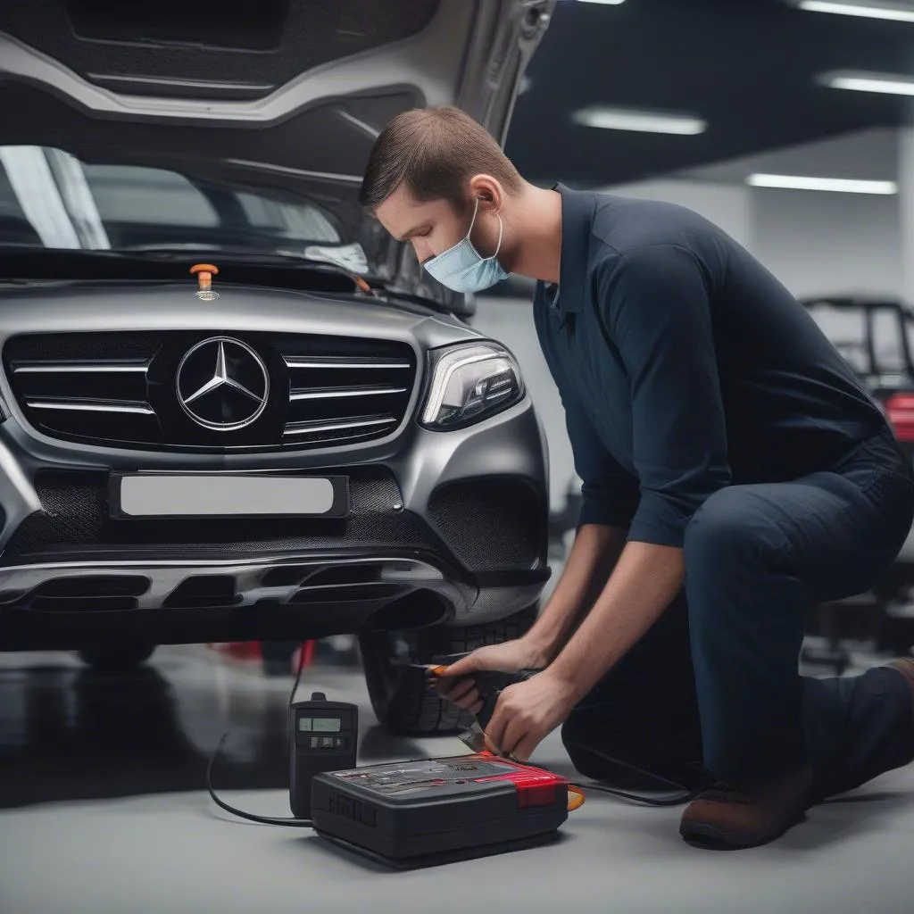 Réinitialiser le voyant de service Mercedes