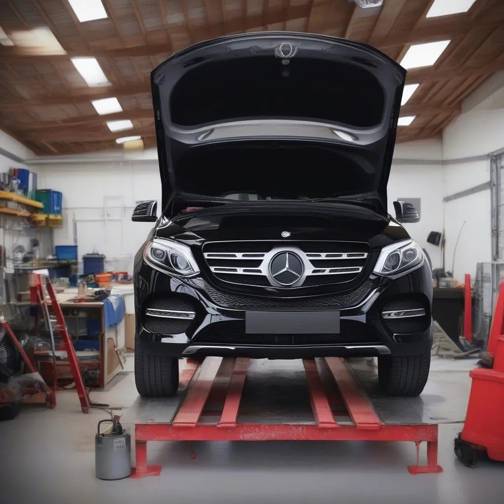 Réparation d'une Mercedes GLE 350