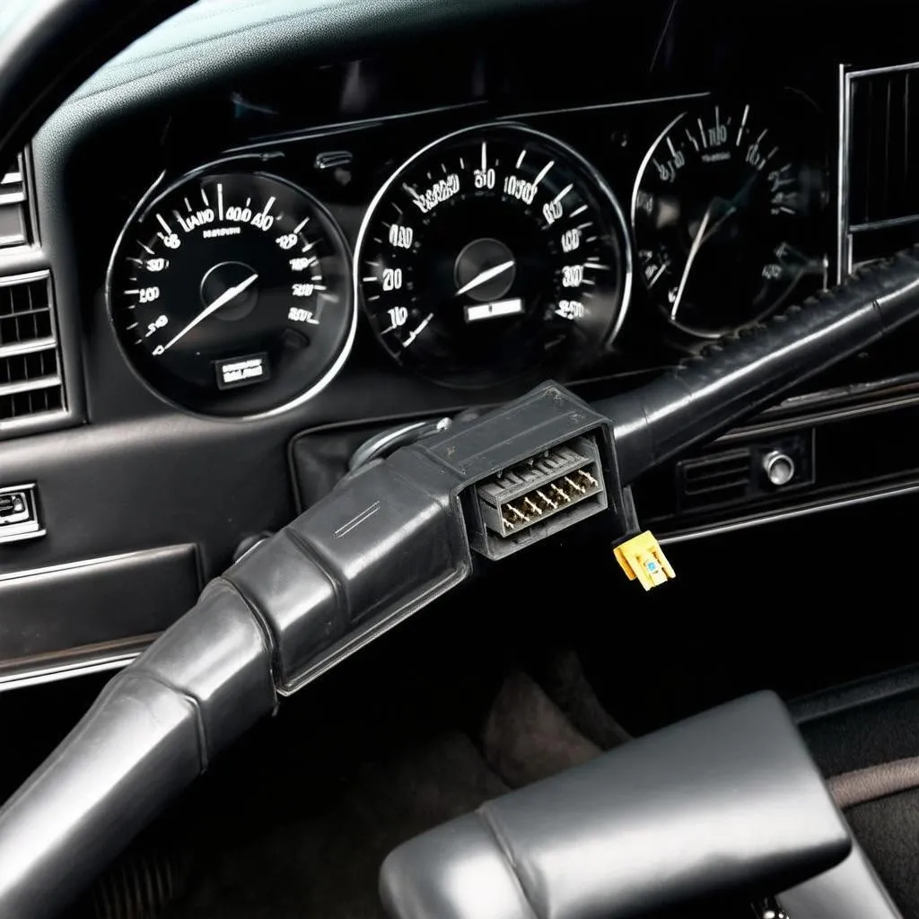 Mercedes W124 dashboard