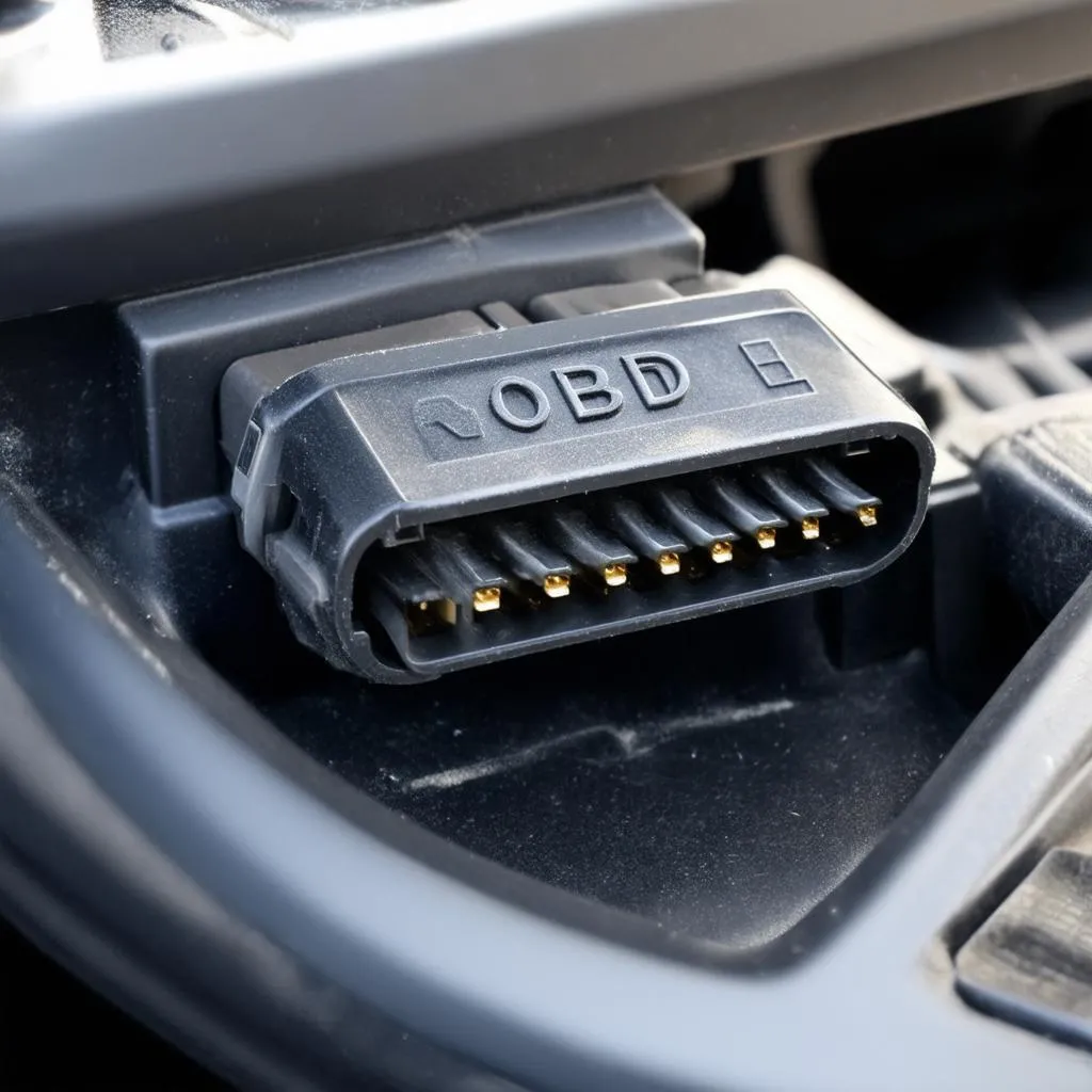 Mercedes W124 OBD connector