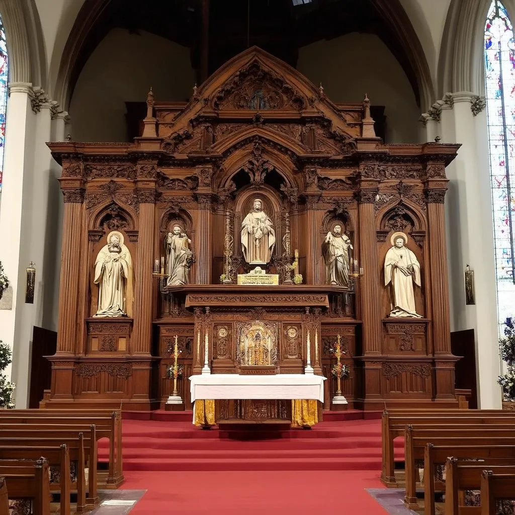 Le meuble d’autel de l’église de Blérancourt : un trésor patrimonial méconnu ?