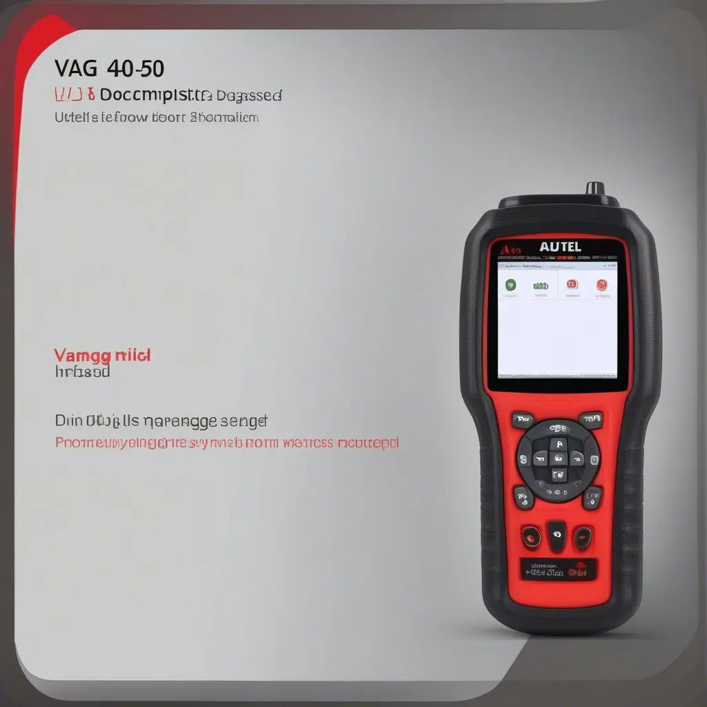 Outil de diagnostic Autel VAG 405