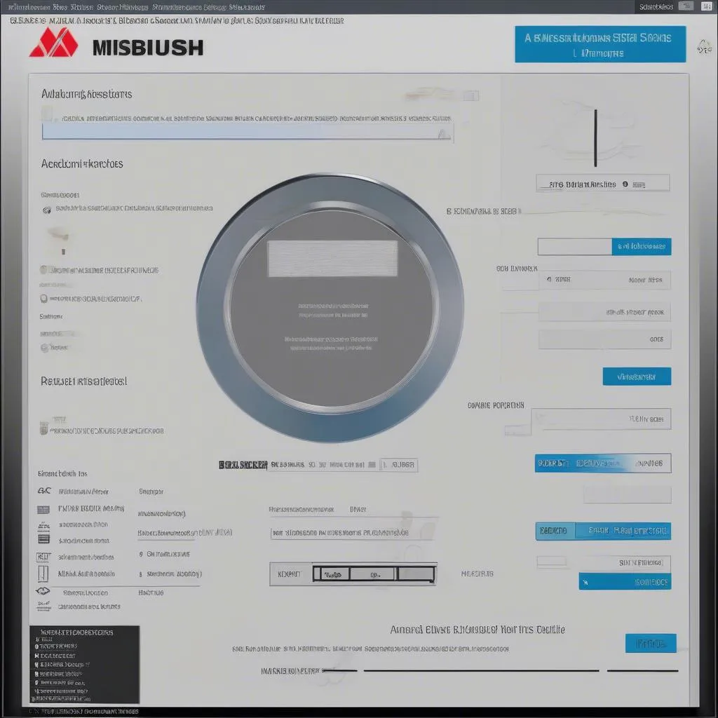 Logiciel de Diagnostic Mitsubishi