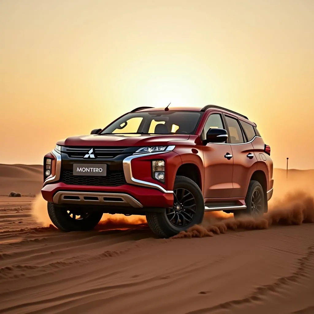 Mitsubishi Montero en tout-terrain