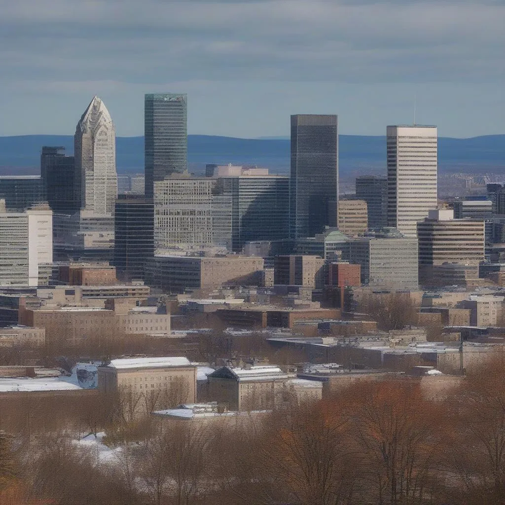 Montreal cityscape