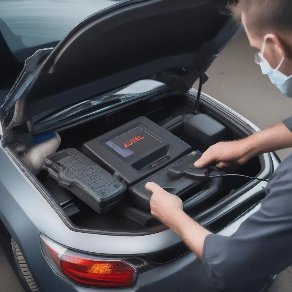 Diagnostic de Voiture avec Autel MP808