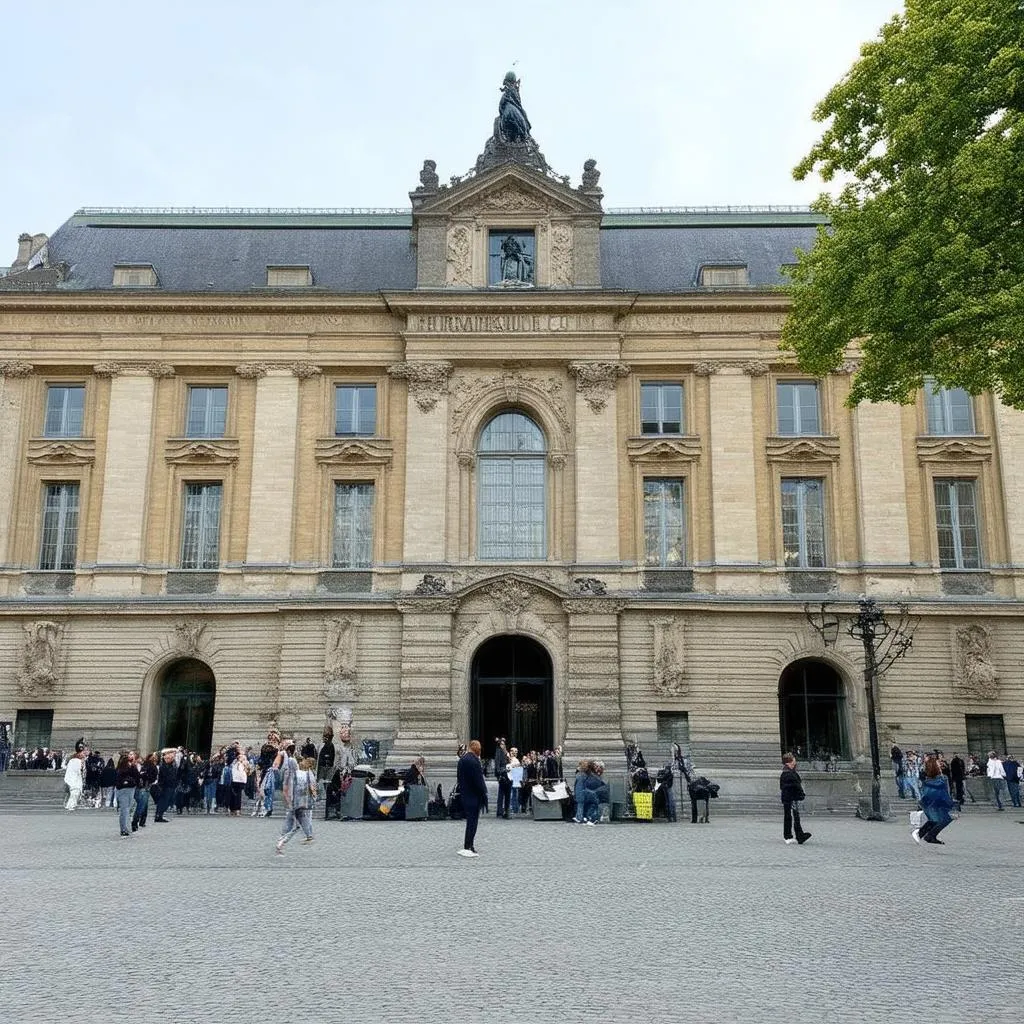 Musée de Caen extérieur