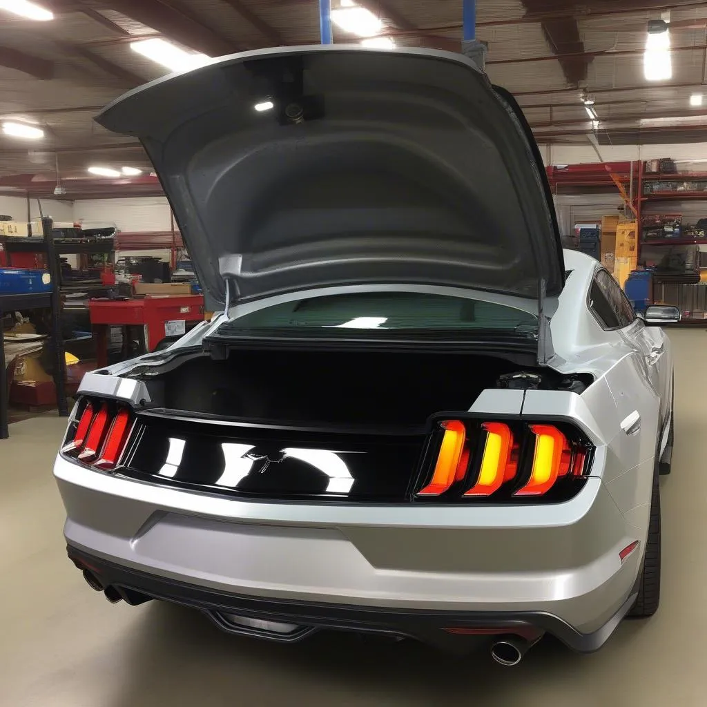 Le PCM d'une Mustang GT 2015, prêt à être installé