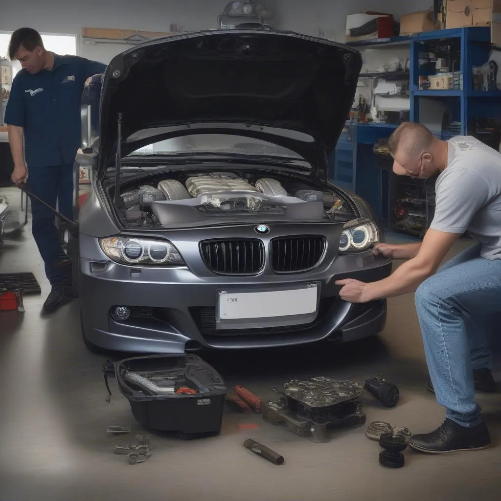 Swap moteur N54 sur une BMW