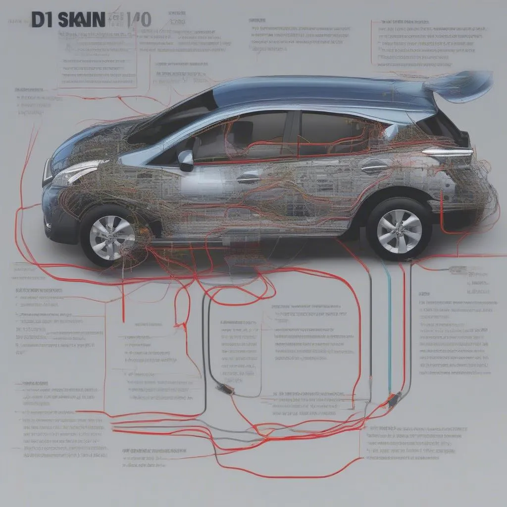 Câblage Nissan avec code U1000