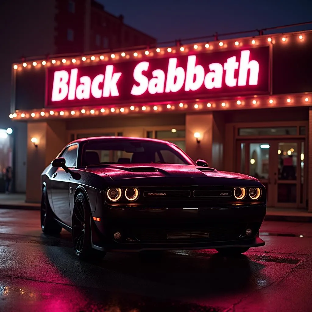 Nom de voiture noire inspiré de la musique