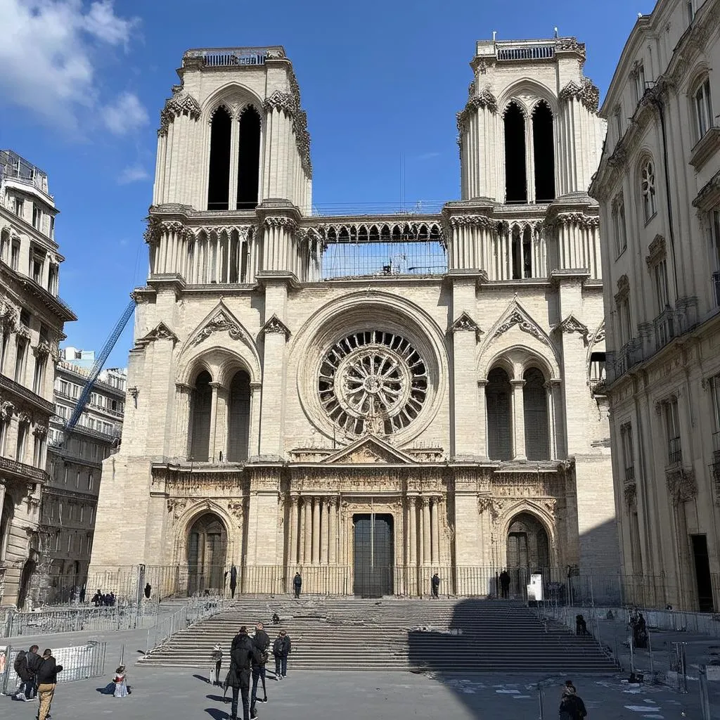 Reconstruction de Notre-Dame de Paris