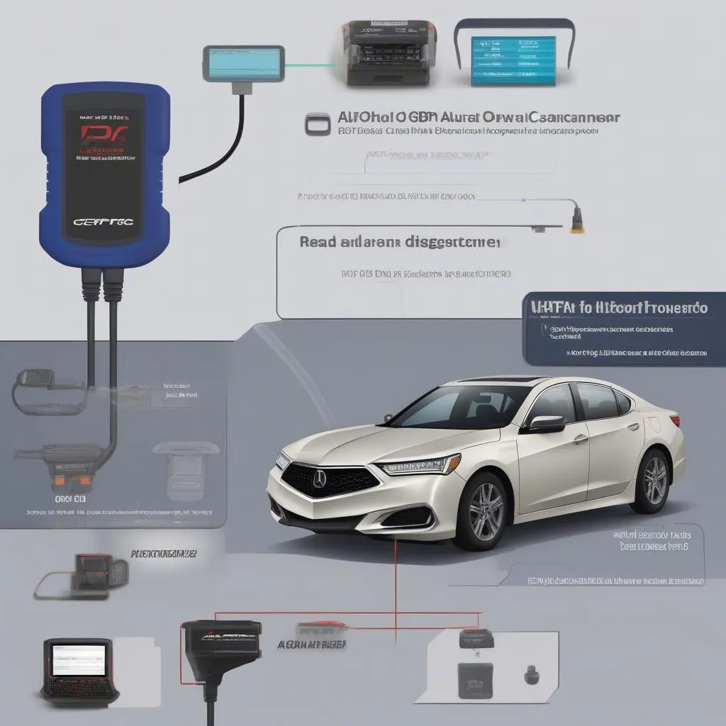 Scanner OBD pour Acura