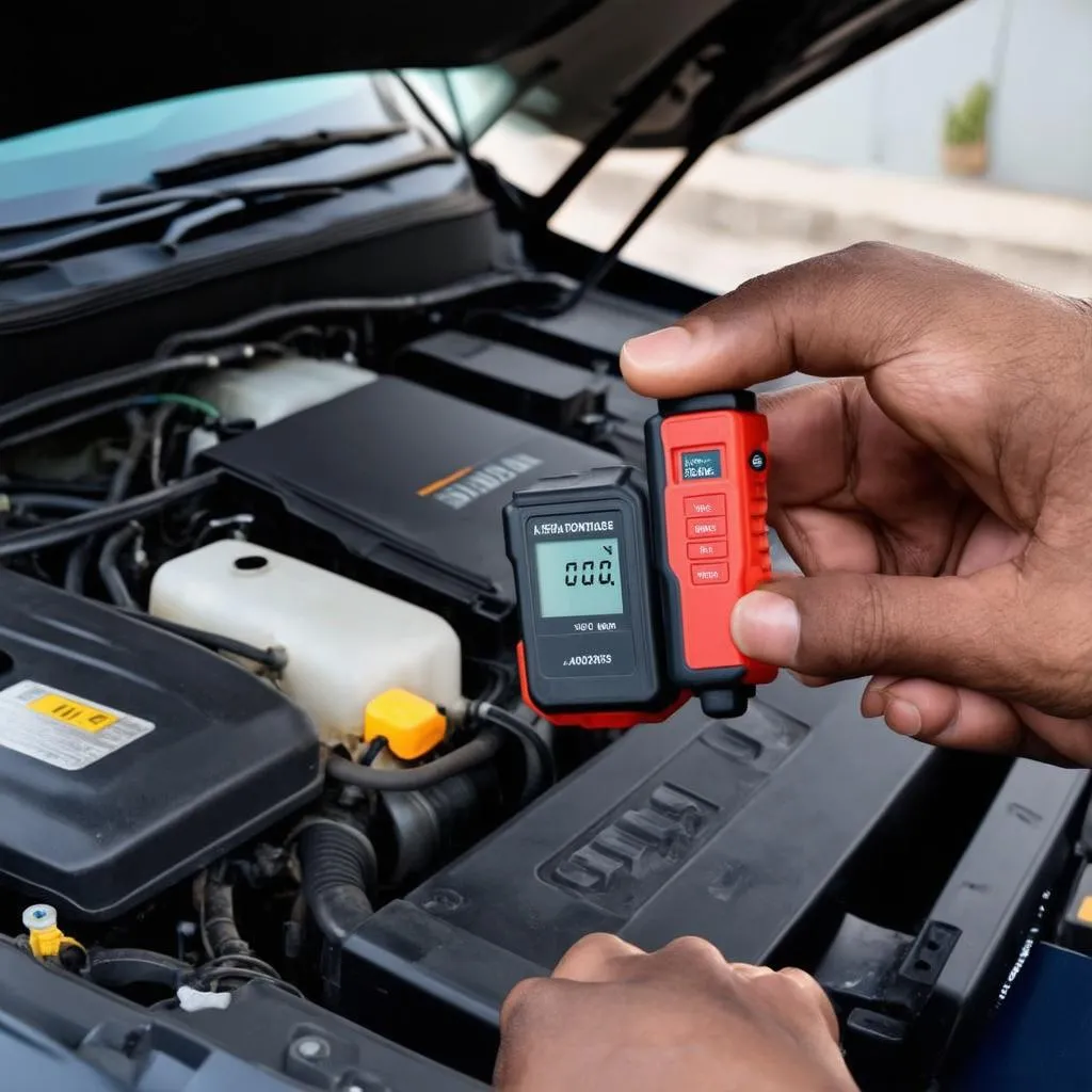 Diagnostic avec un ECU OBD device