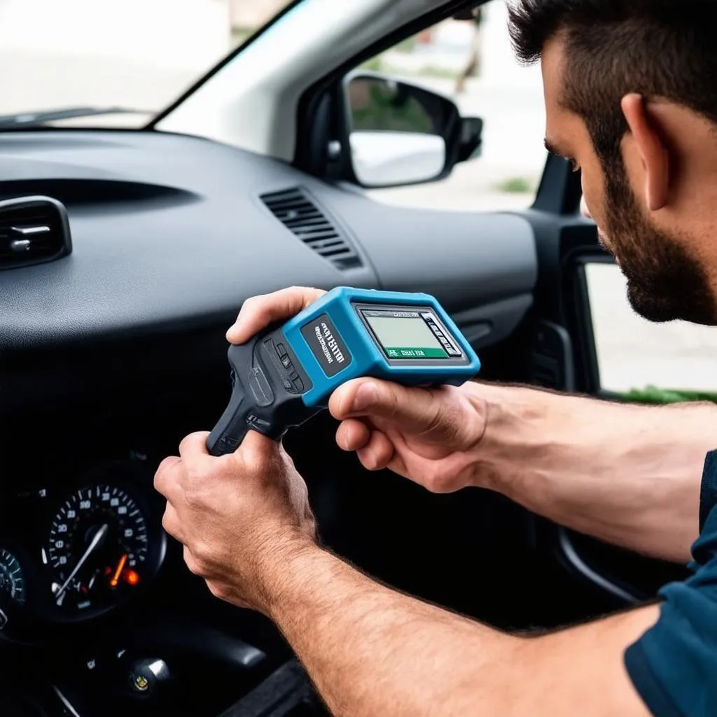 Outil de diagnostic OBD-II lisant le contrôle de traction