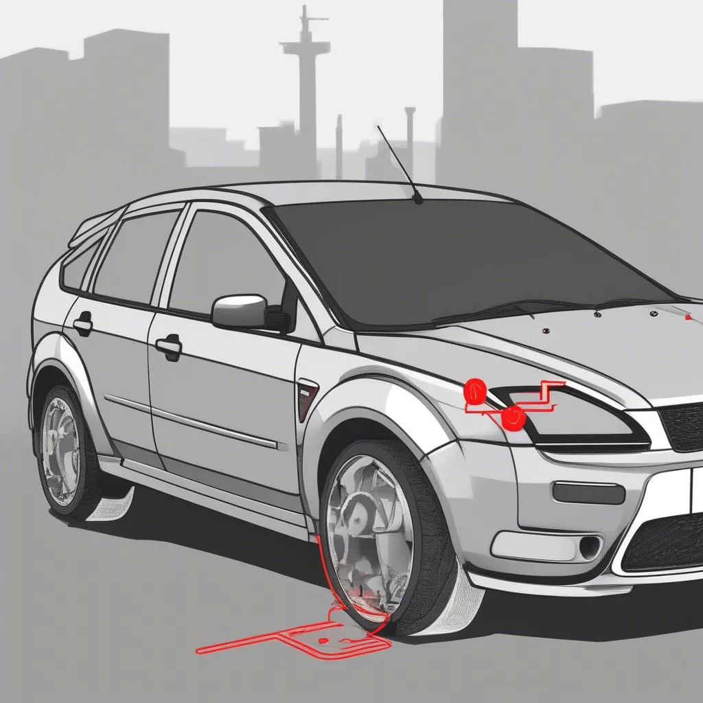 Prise OBD Ford Focus MK2