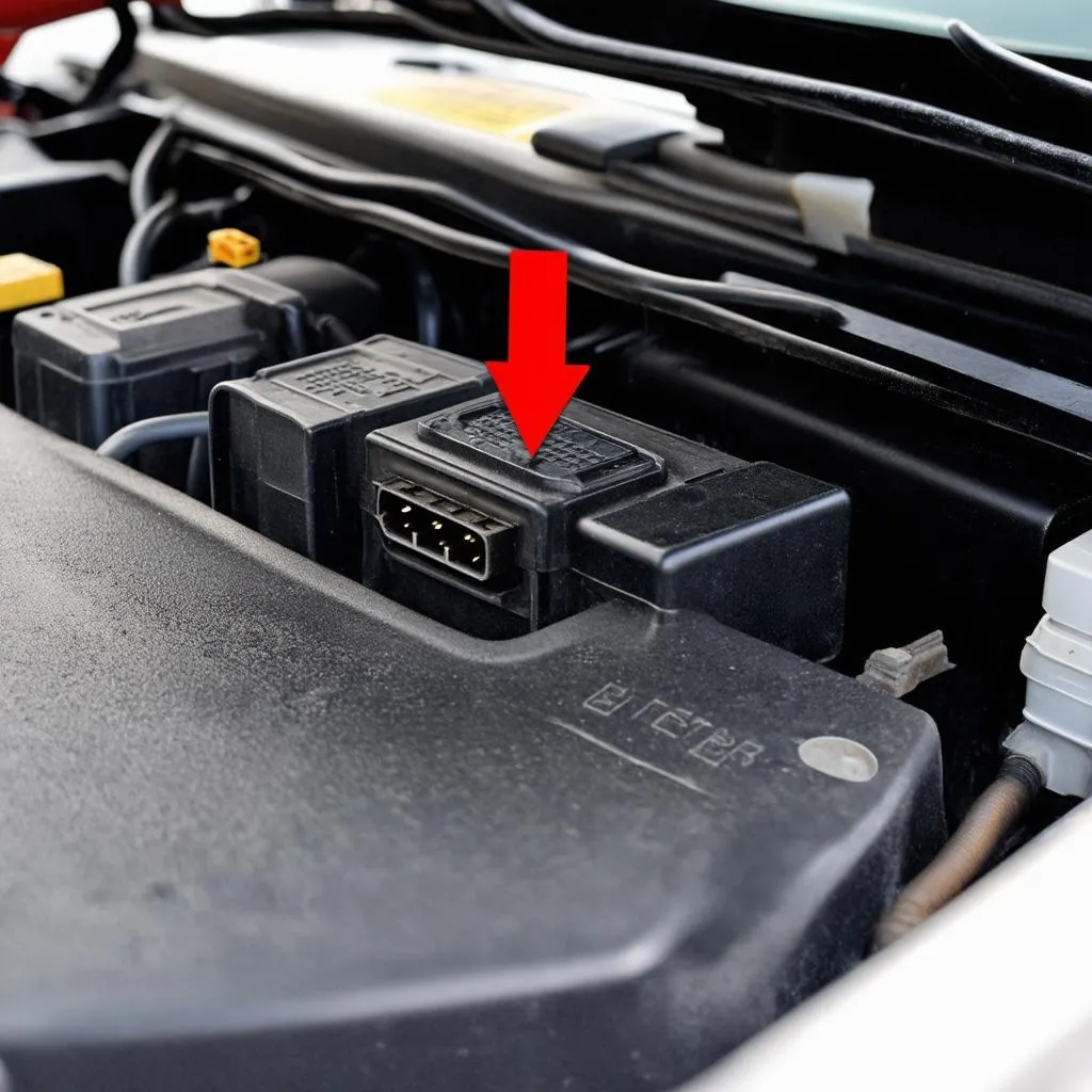 Ford Ranger 1990 OBD Port Location