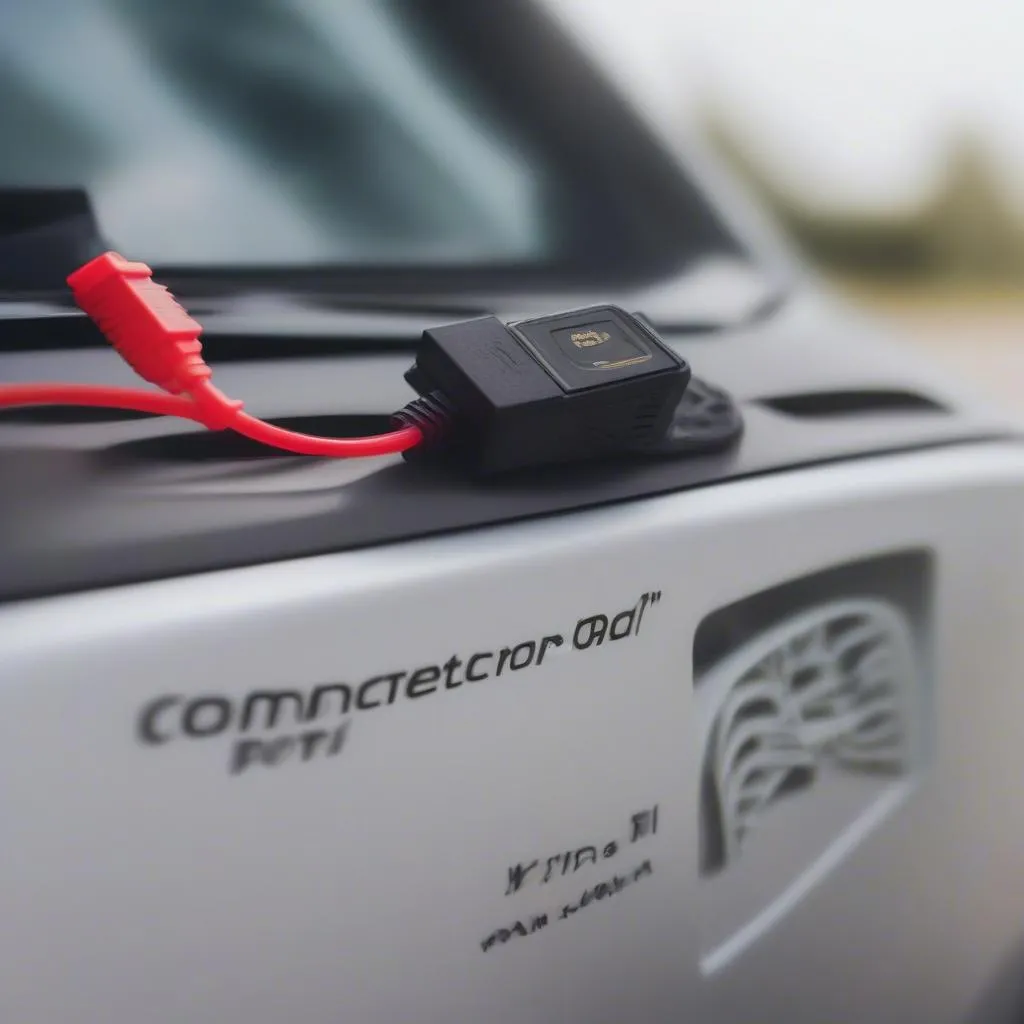 Connecteur OBD sur une Honda Odyssey