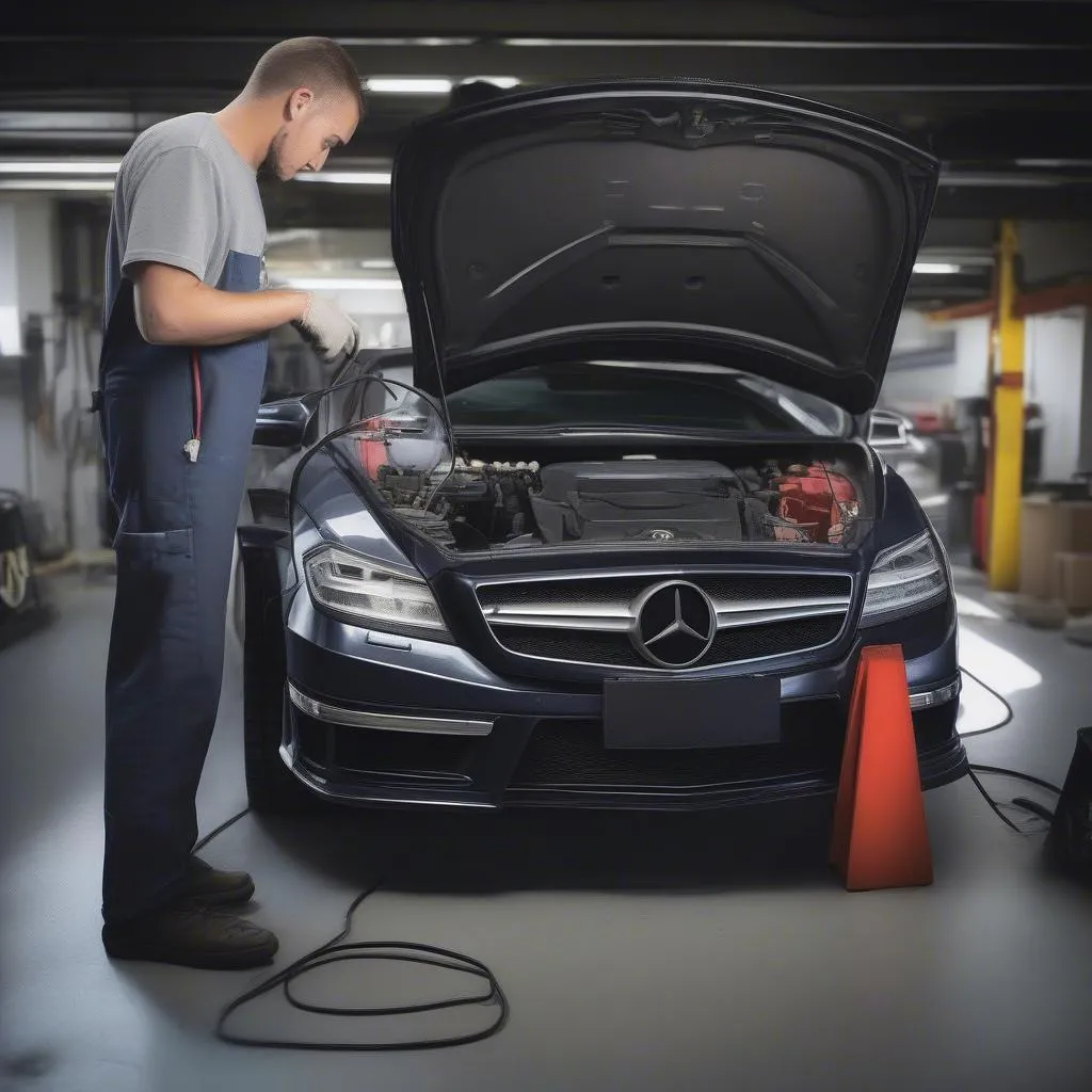 Scanner OBD pour Mercedes CLS 63 AMG